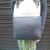 Branch Silver Black Leather Bag - Image 8