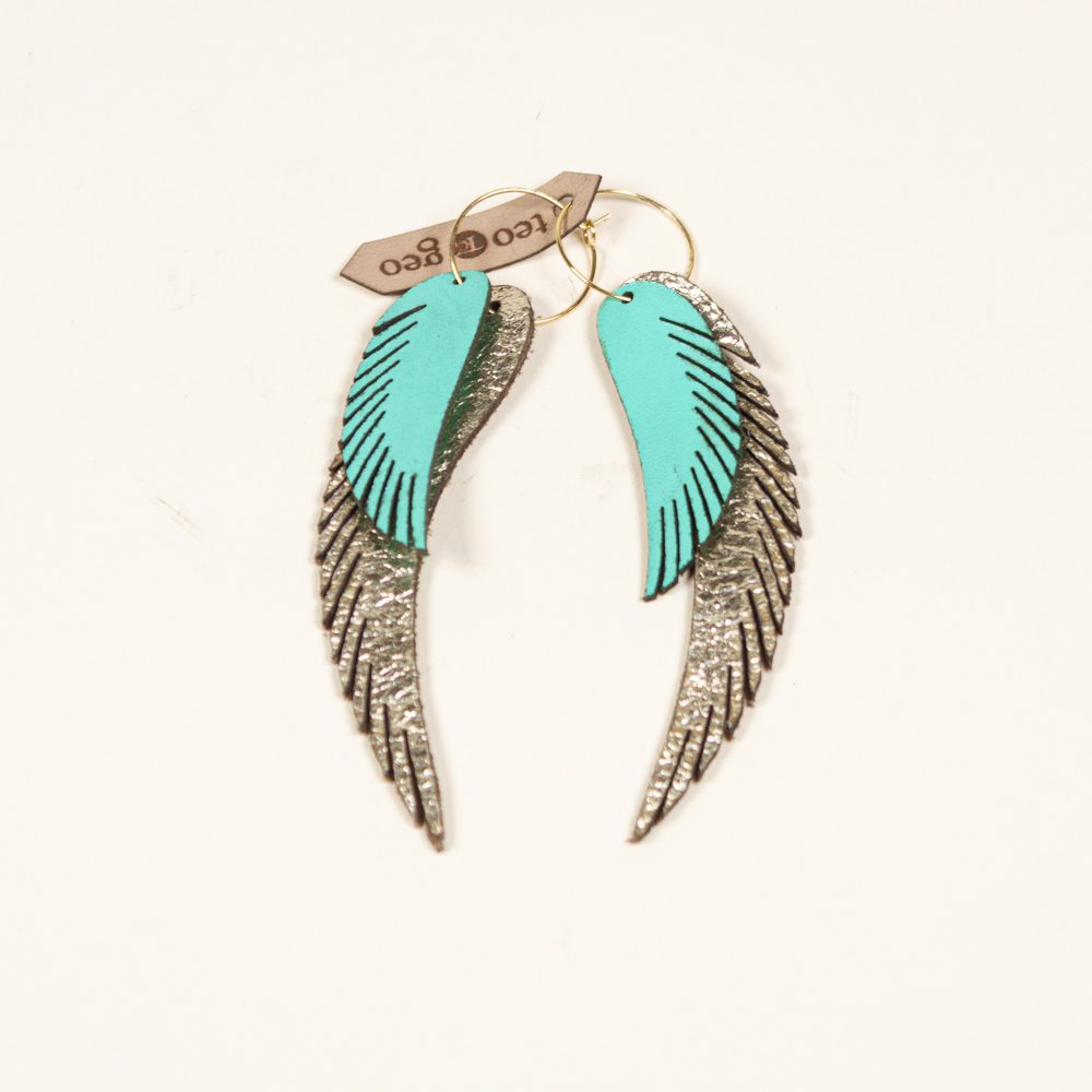 Wings Earrings - Teo Geo